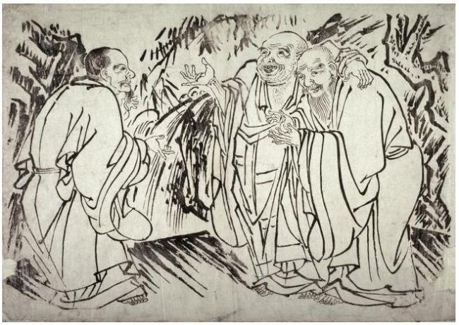 Конфуций, Будда и Лао Цзы