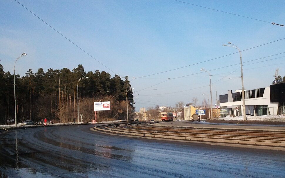 На повороте