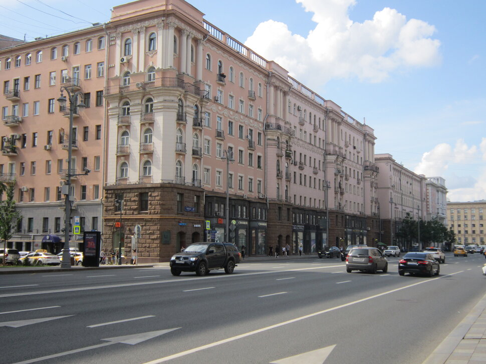 В центре Москвы