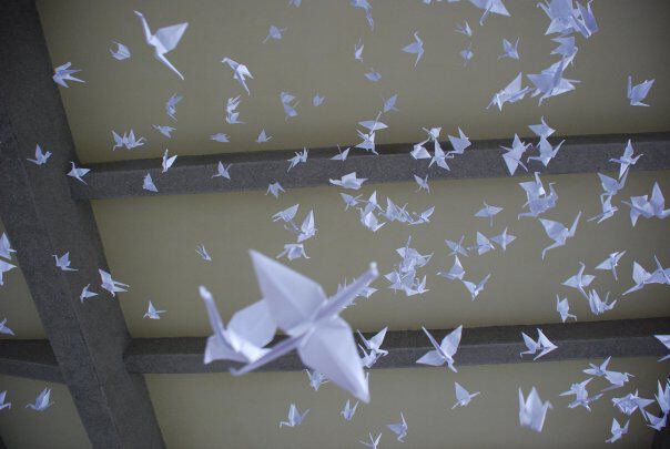 1000 бумажных птиц