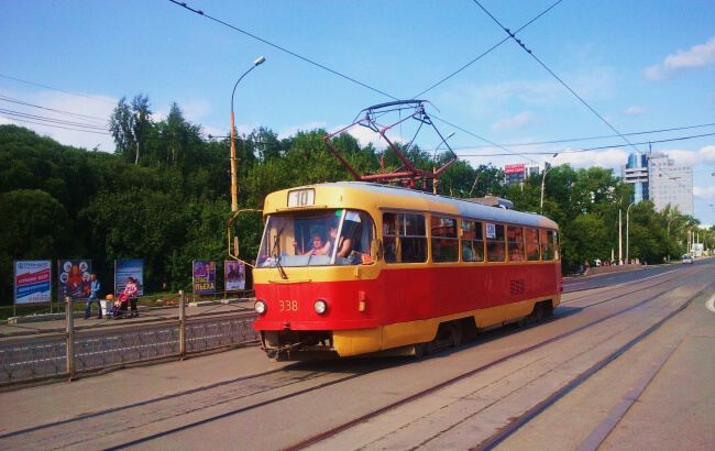 С трамваем по городу