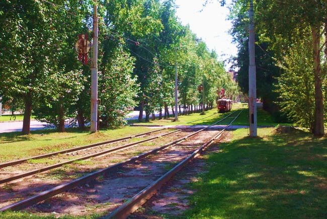 С трамваем по городу