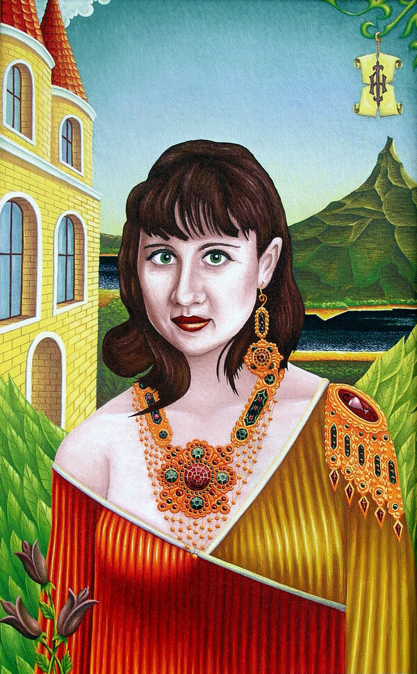 Светлана : 55х35 : холст масло : 2001