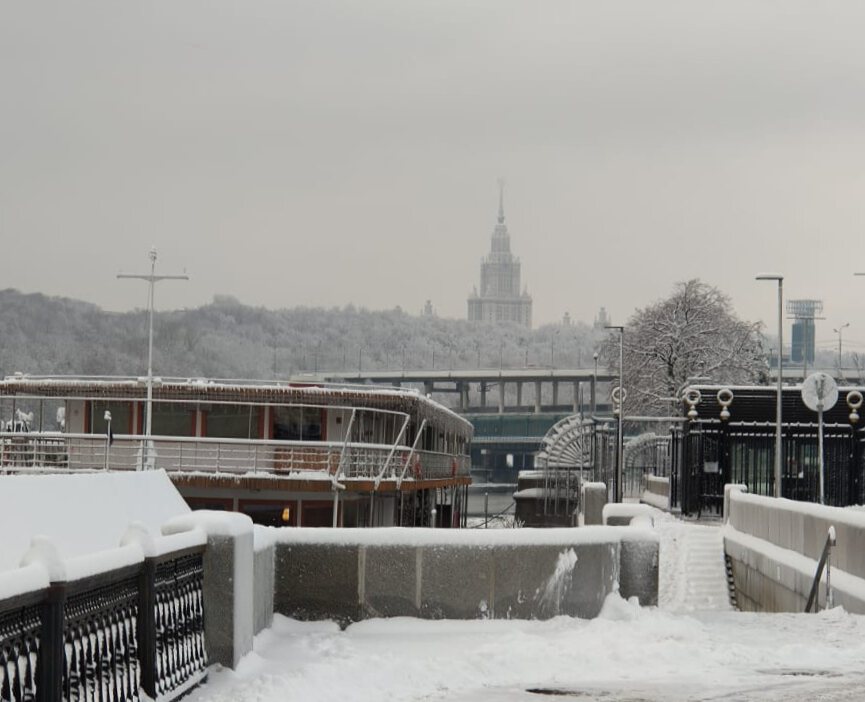 Зима в Москве