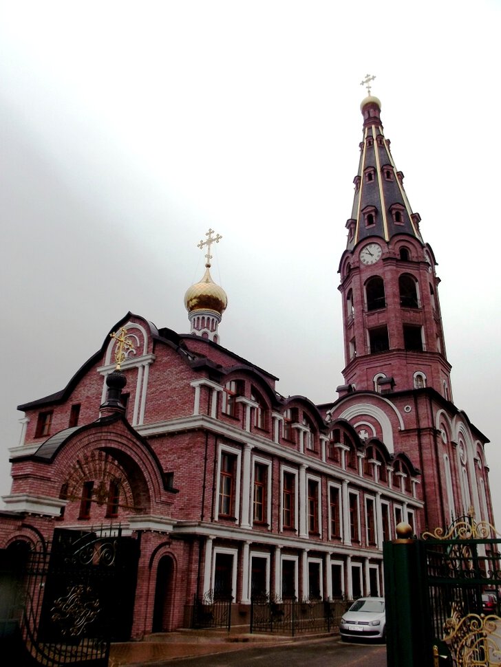 Шатровый Храм-колокольня Казанской иконы Божией Матери