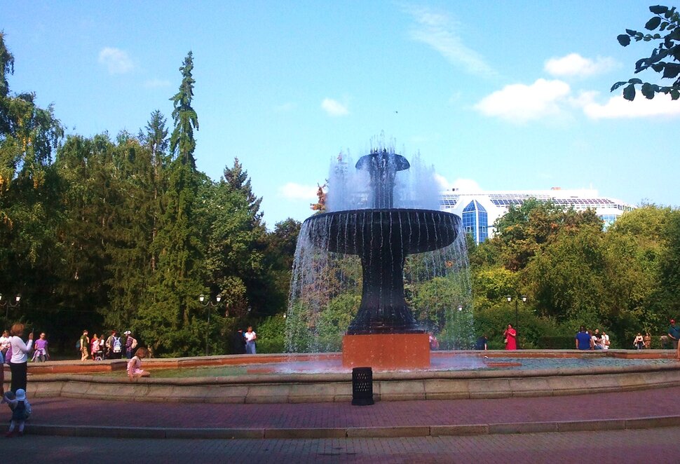 В дендрарии