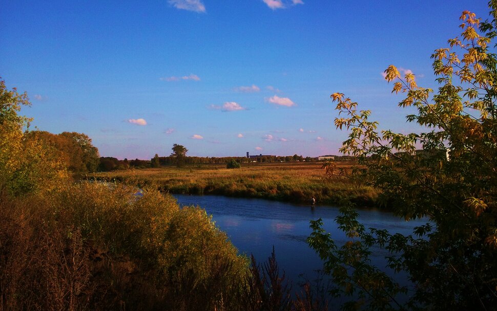 Осенью у реки