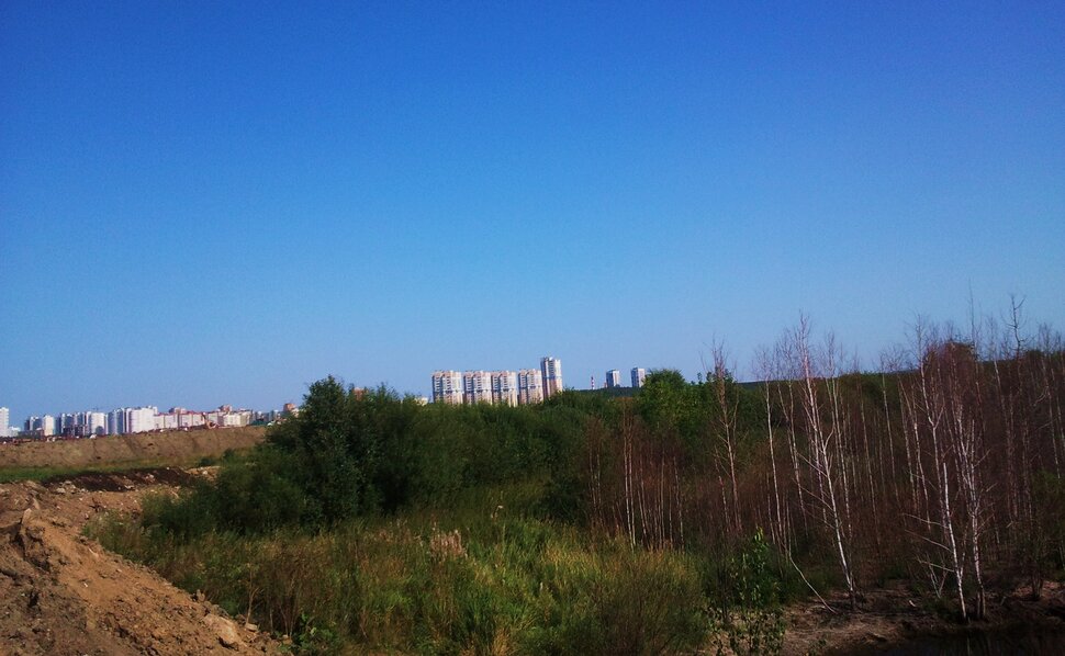 На окраине