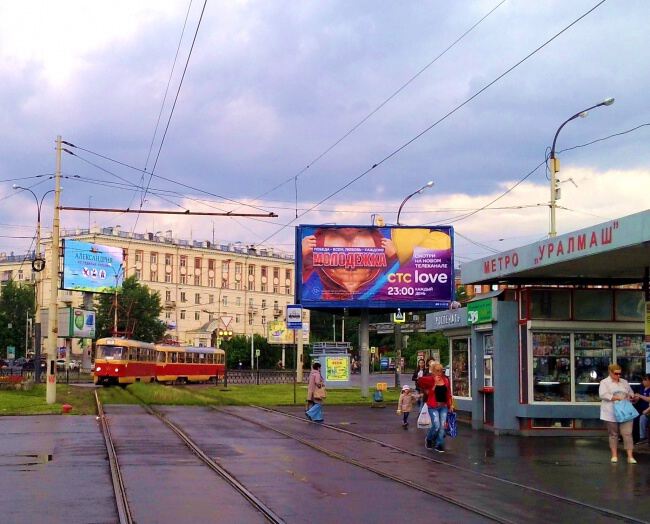 С трамваем по городу