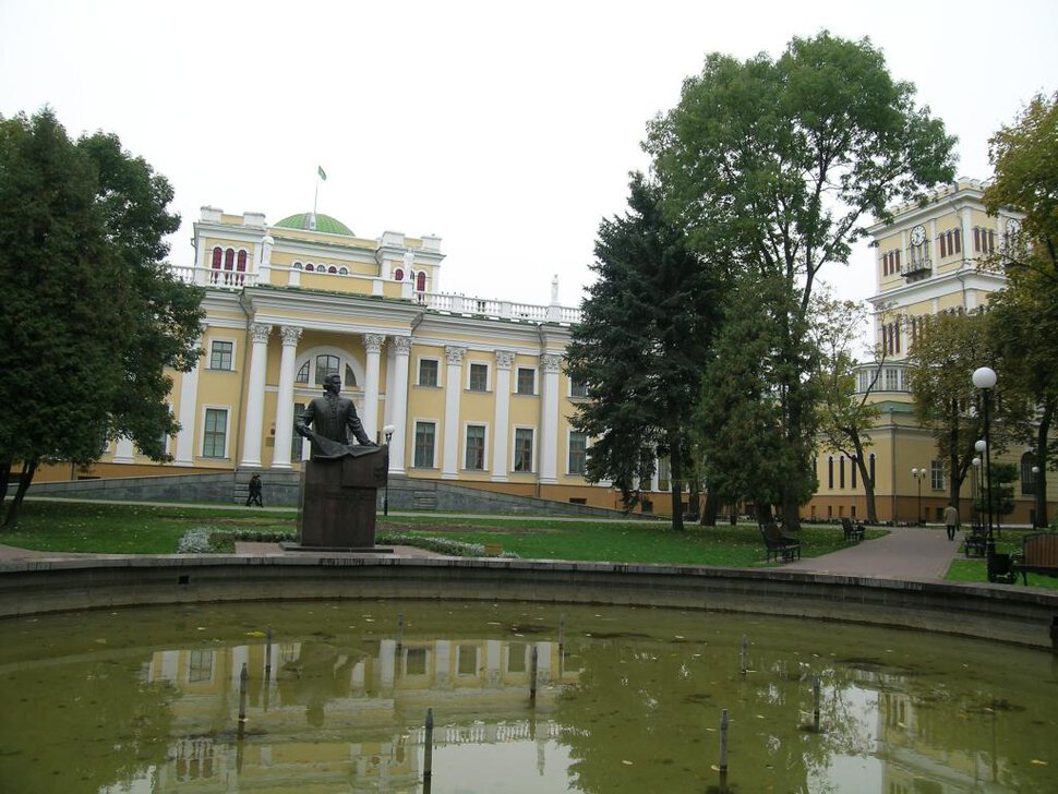 Карта дворцово паркового ансамбля гомель
