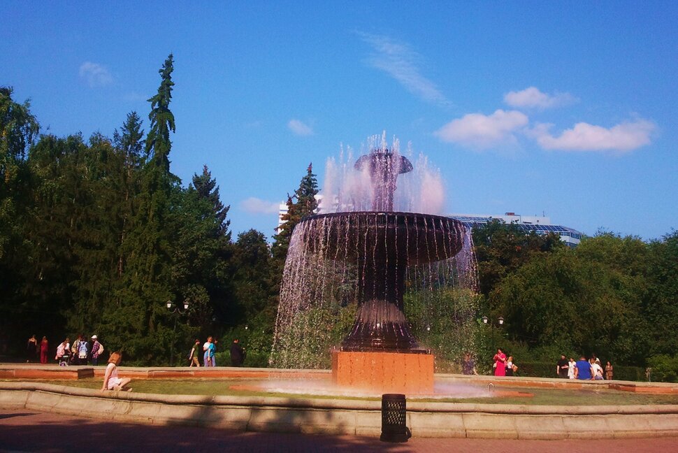 В дендрарии