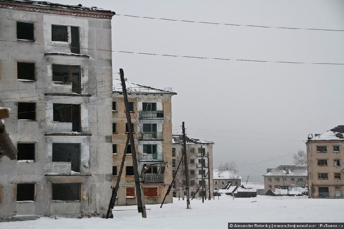 Полузаброшенный поселок Юбилейный