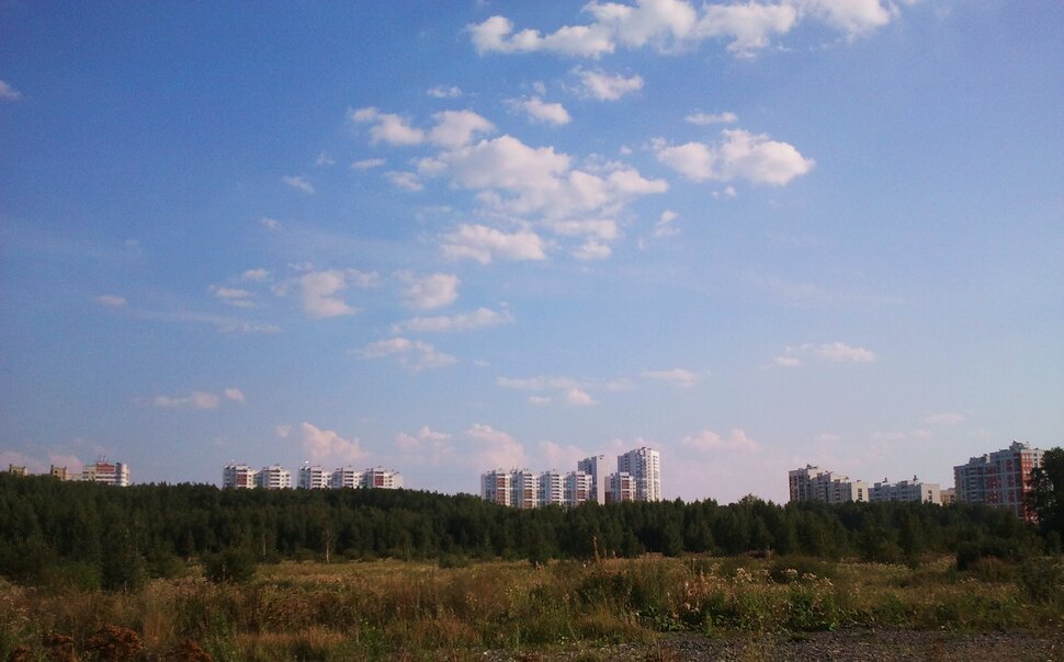 За городом