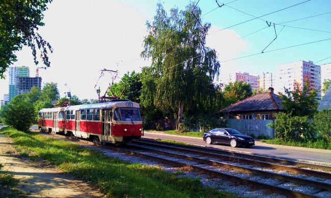 С трамваем по городу