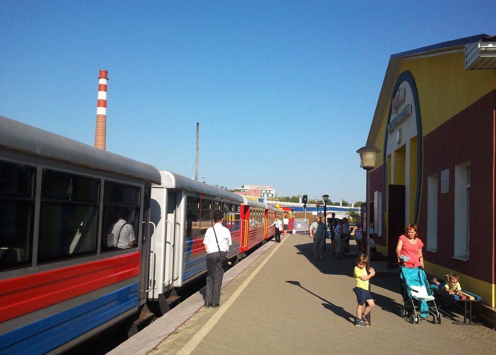 На станции