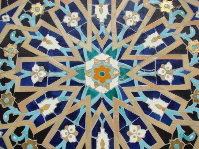 мозаика мечети