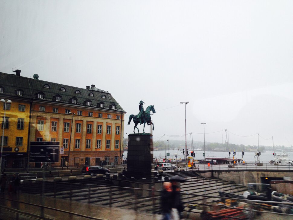 Памятник шведскому королю Карлу XII