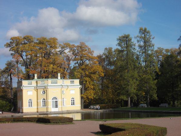 Золотая осень в Пушкине