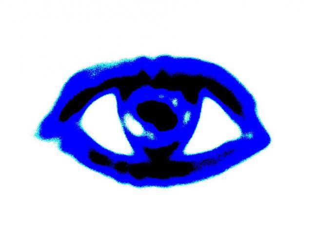 just blue eye