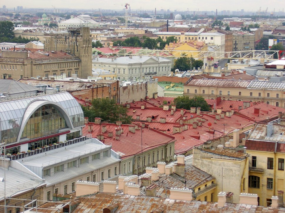 С крыши города было больше