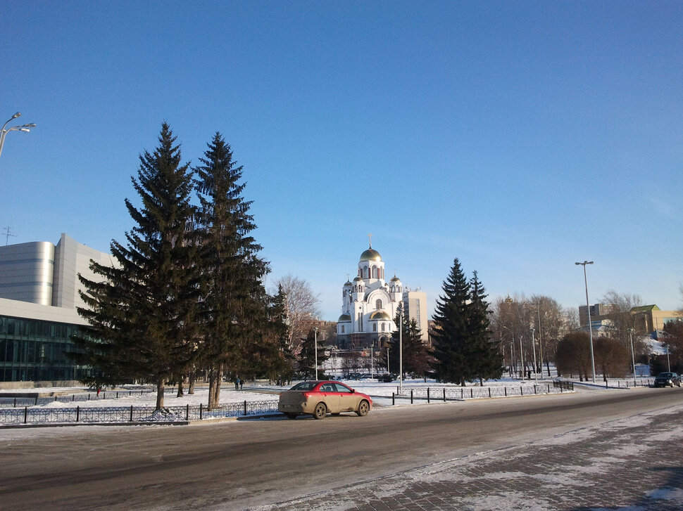 Зима в городе