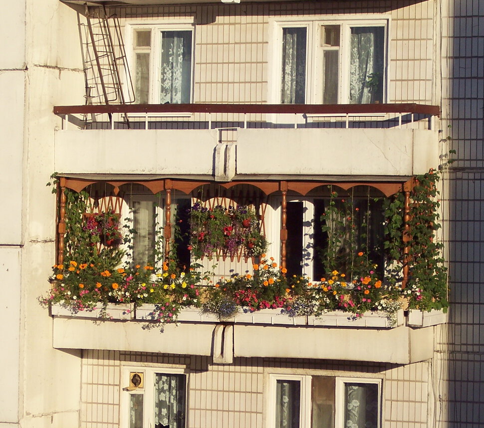 Романтический балкон