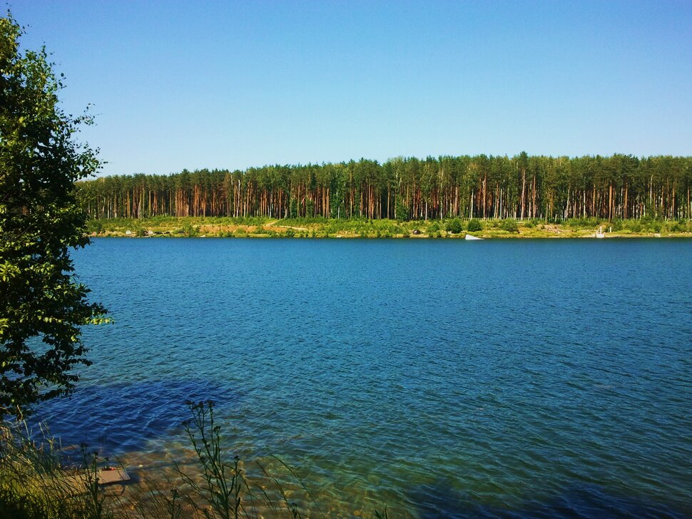 В июле на природе