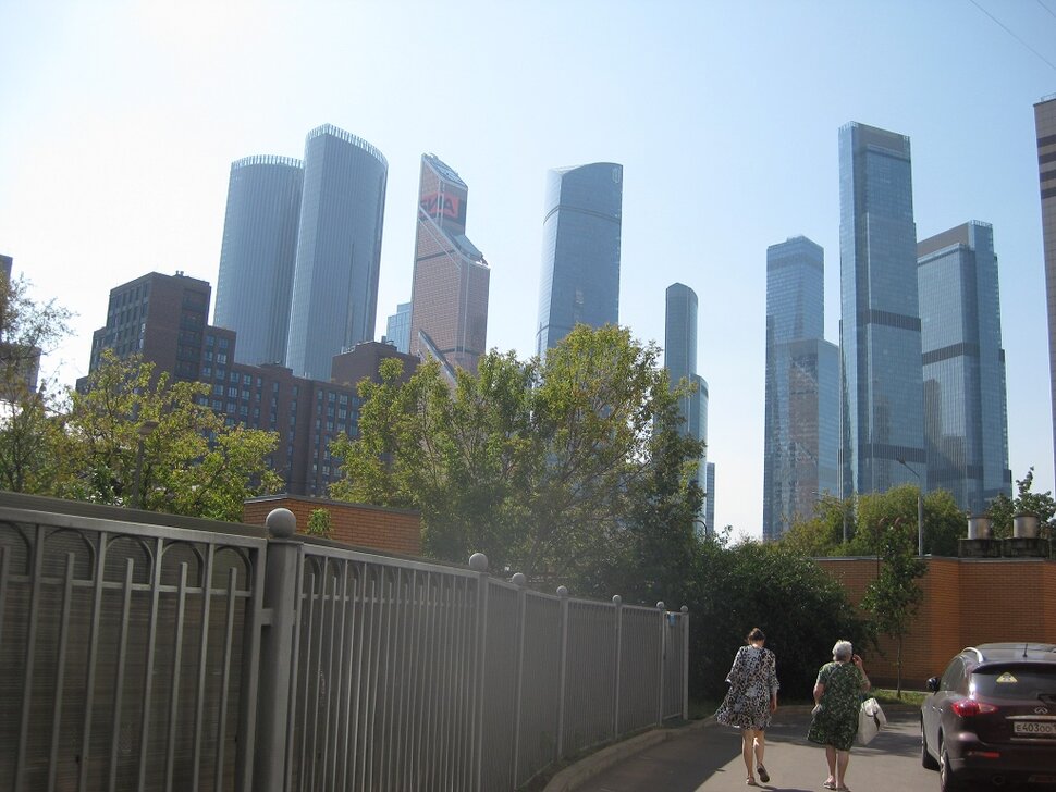 Небоскрёбы Москва-Сити