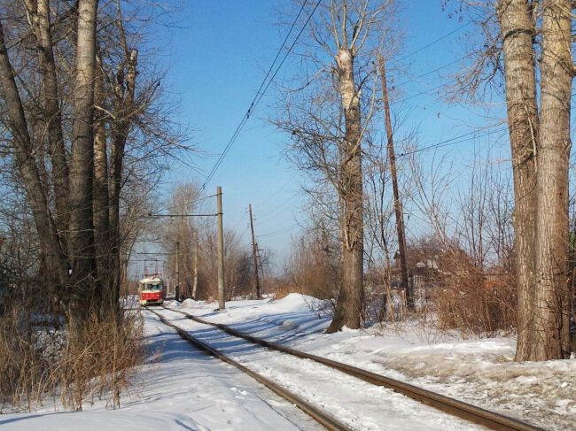 С трамваем по городу