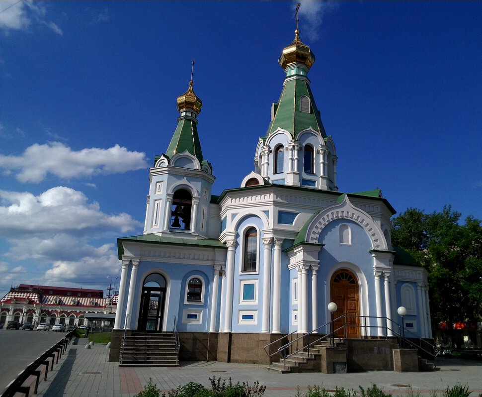 Часовня на месте прежнего храма