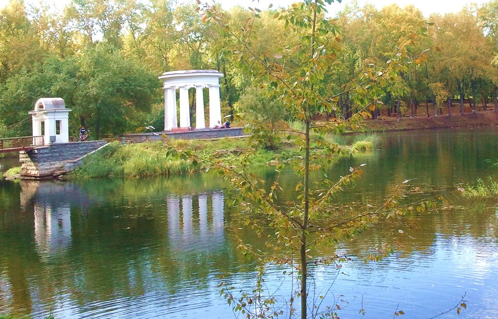 Осенью в парке