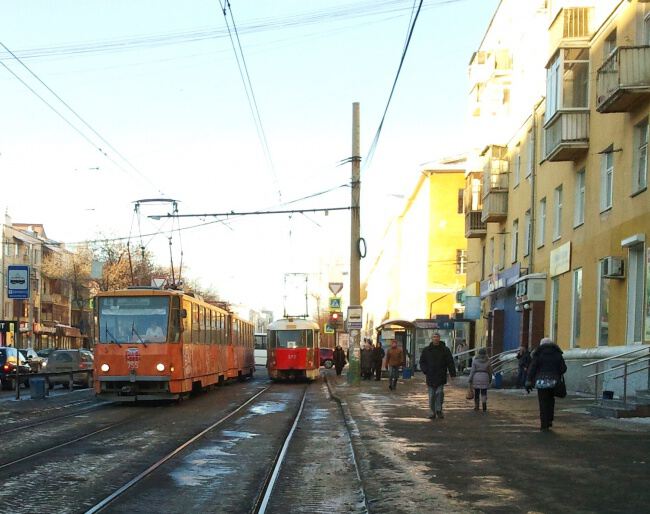 С трамваем по городу