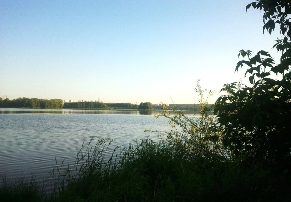 У воды