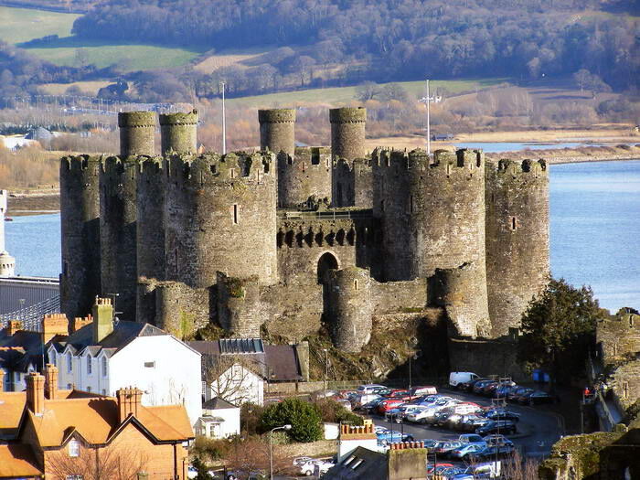 Замок Конуи, Уэльс, Великобритания