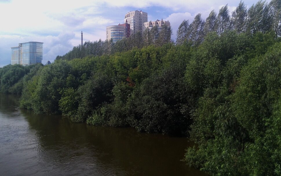 У реки