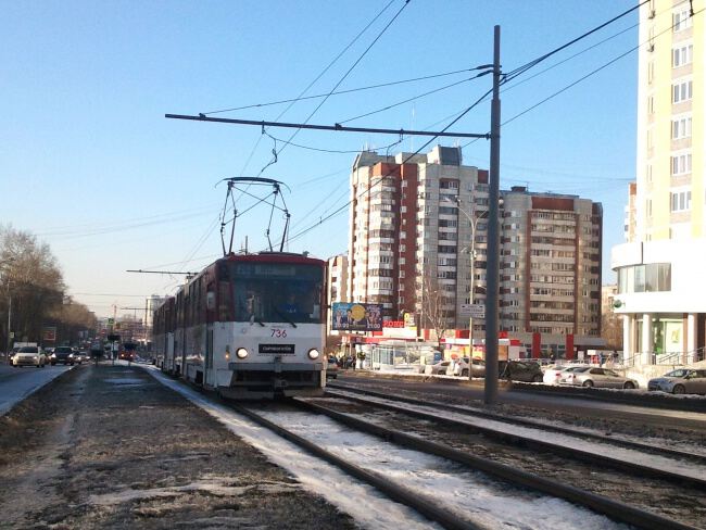 С трамваем по городу