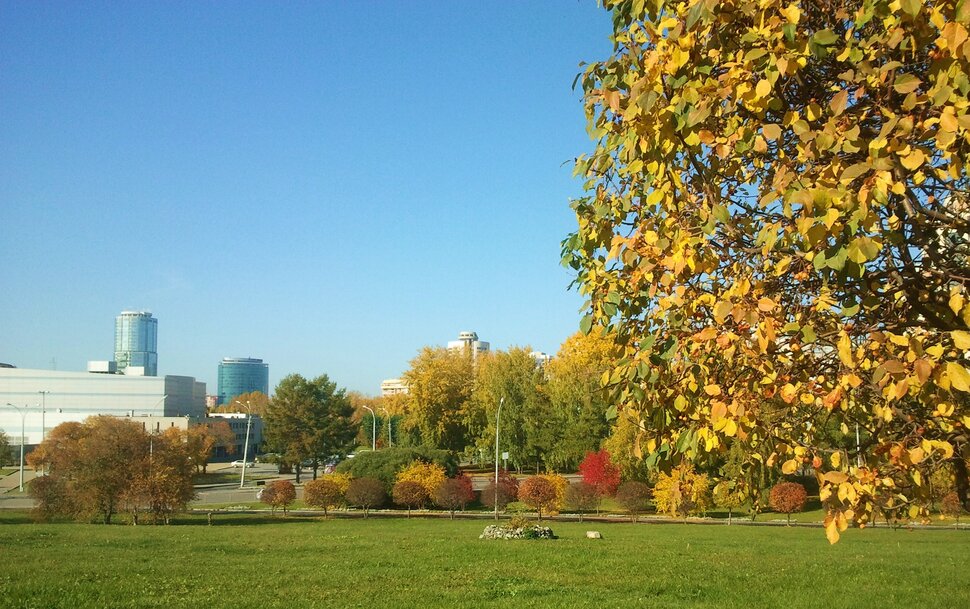 Осень в городе