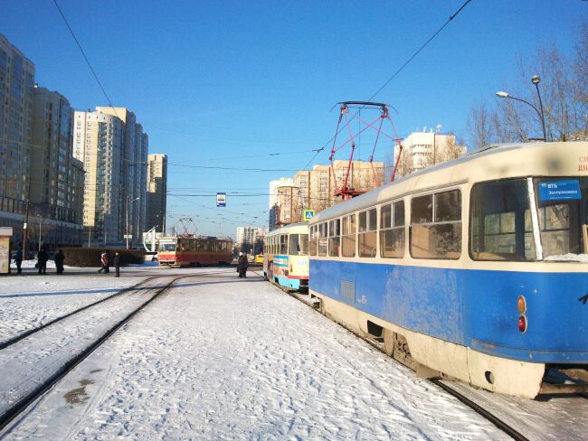 С трамваем по городу