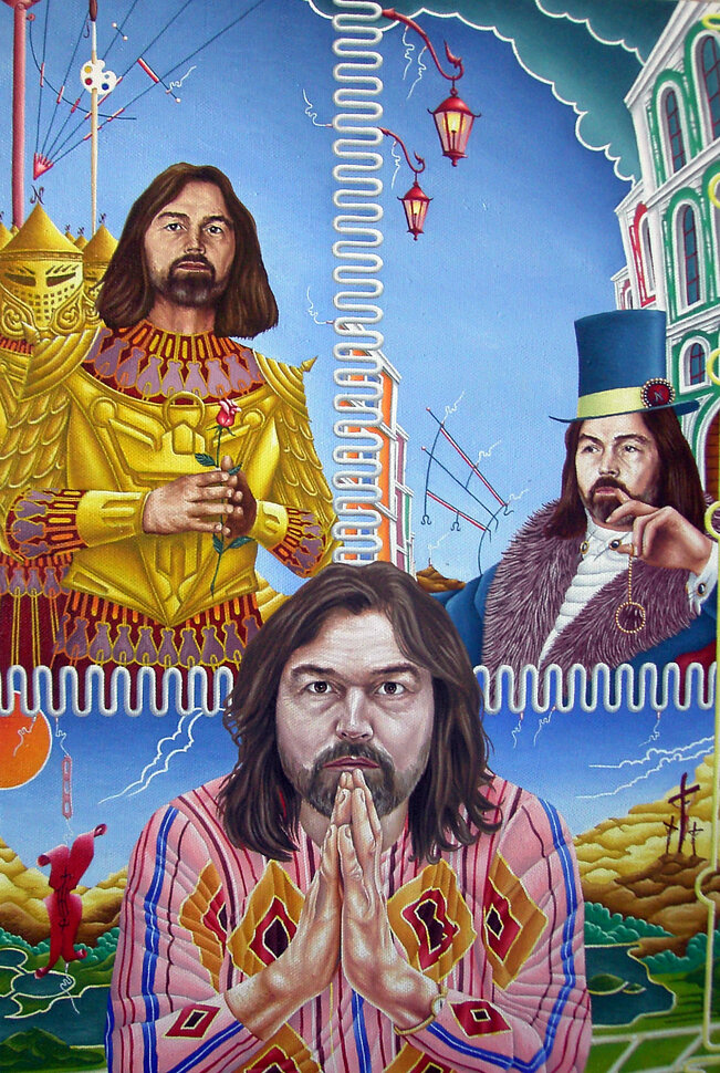 Никас Сафронов : 90х60 : холст масло : 2007