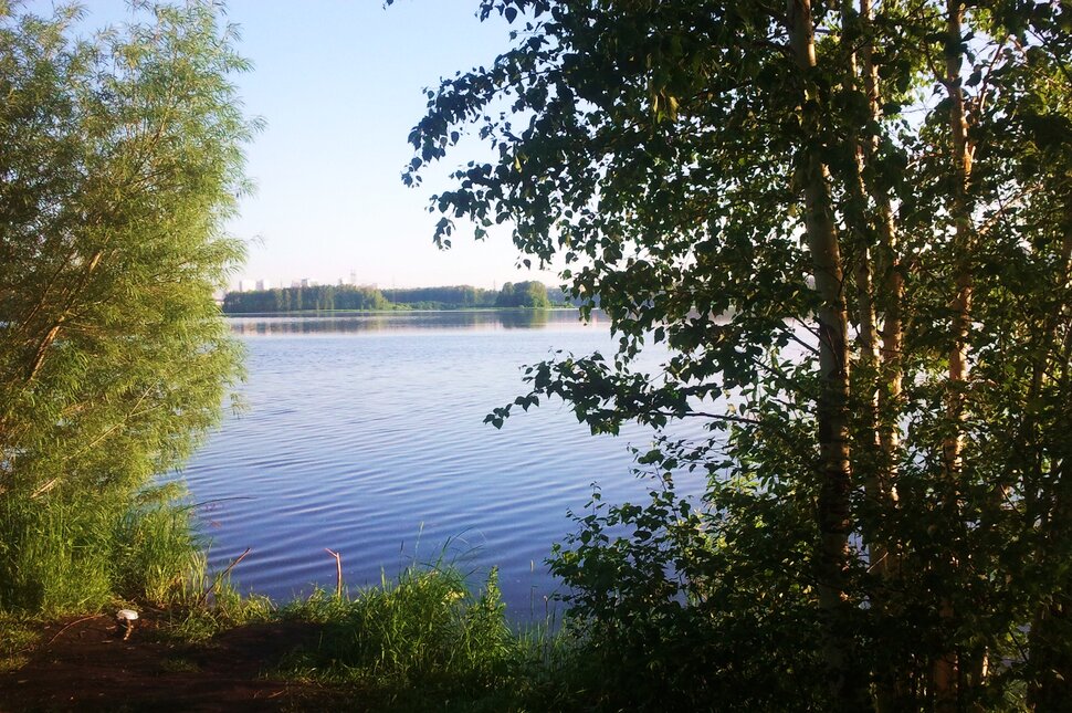 У реки