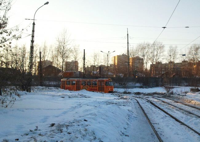 С трамваем по городу