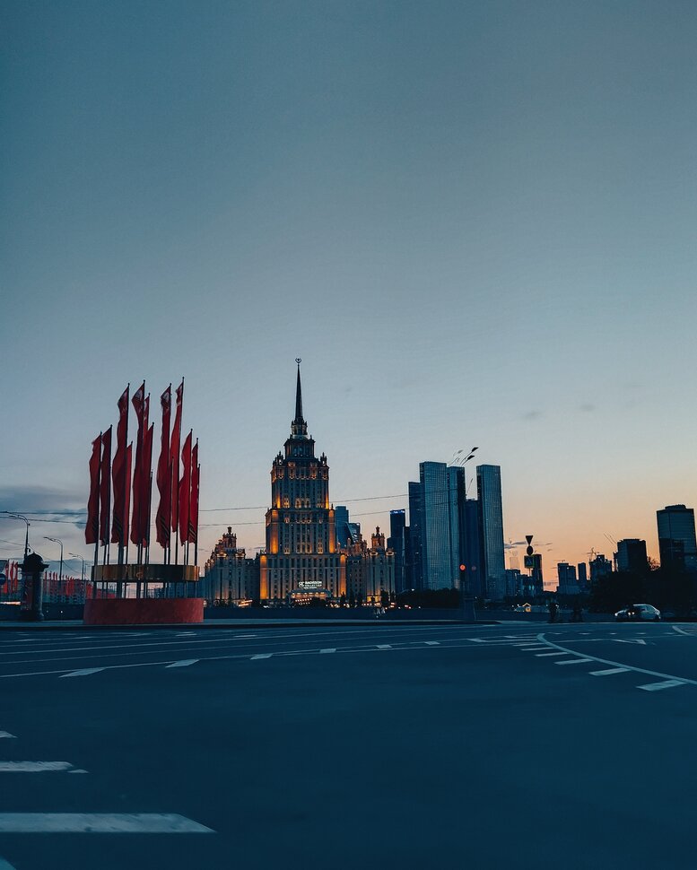 Праздничная Москва. Отель Radisson