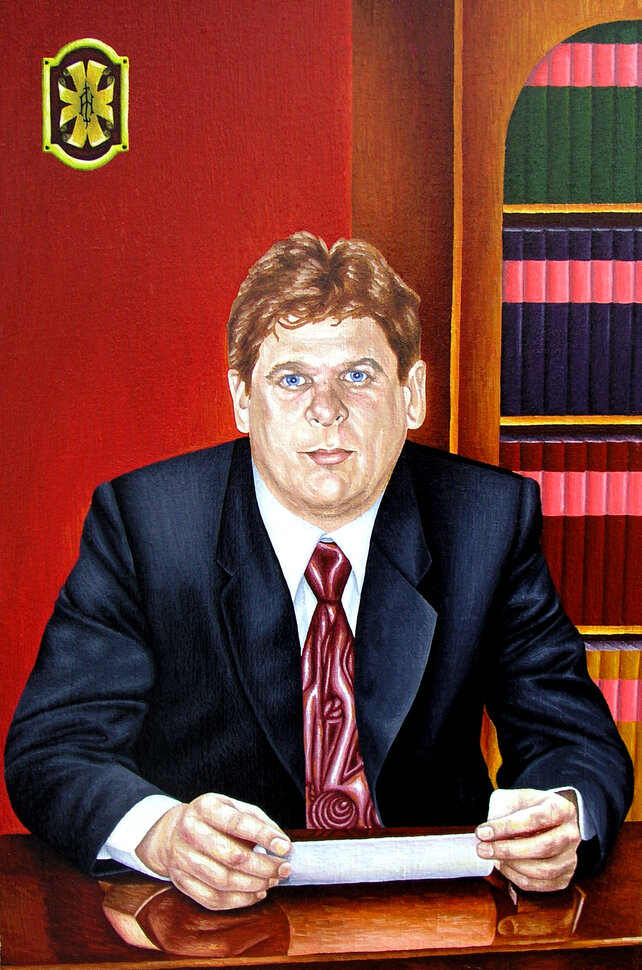 Виктор : 90х60 : холст масло : 2004