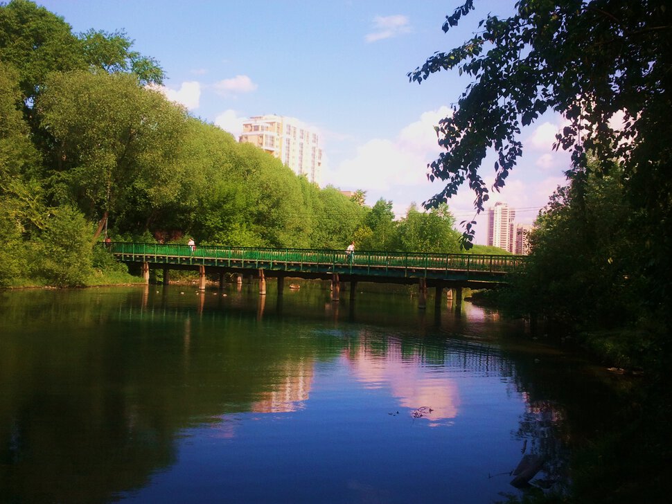 У мостика через Ольховку