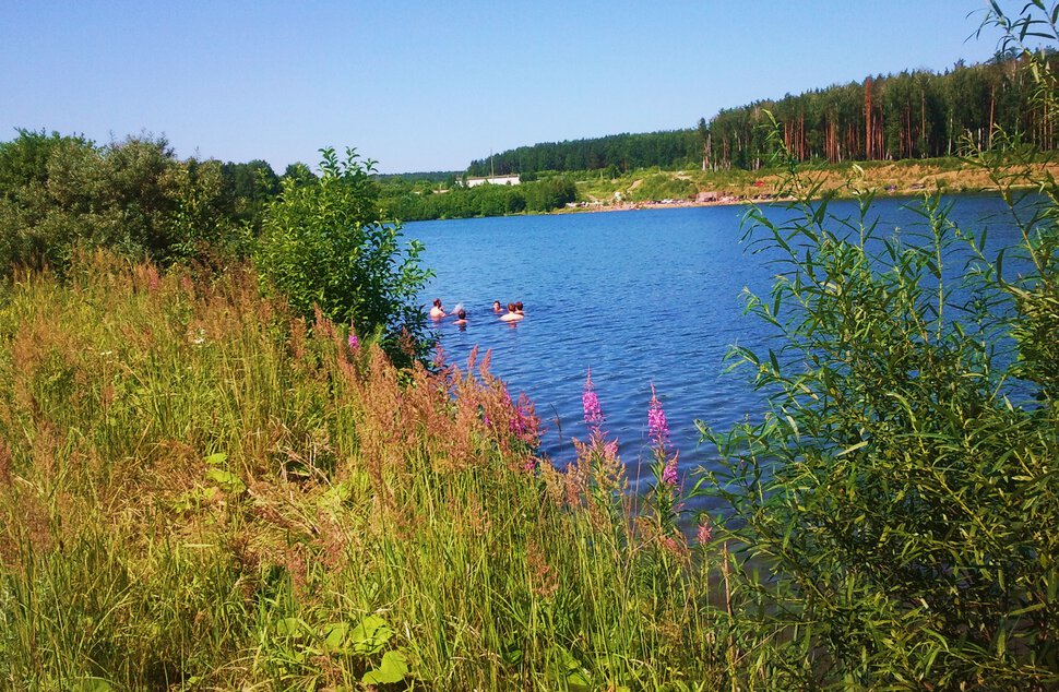 Совсем дикий пляж