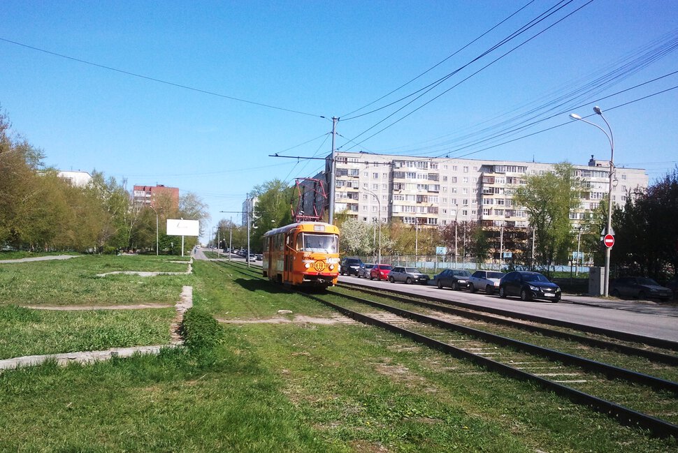 На трамвайчике по городу