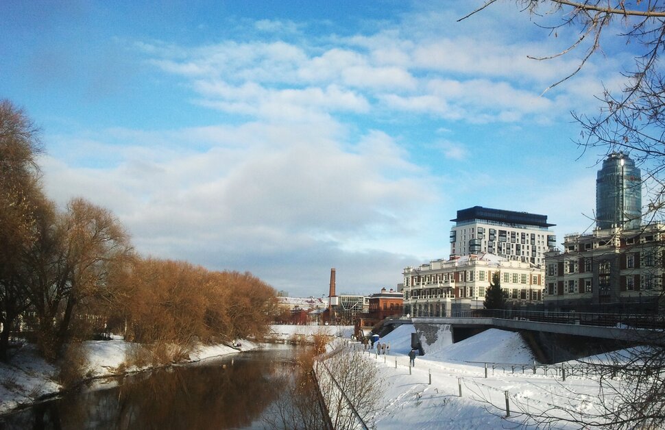 У реки в ноябре