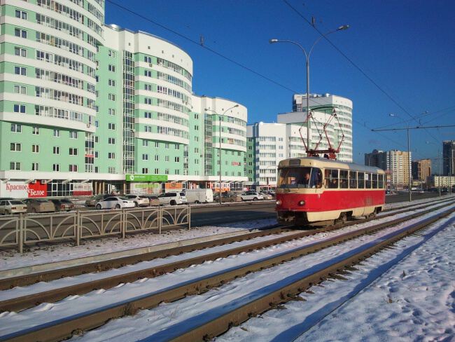 С трамваем по городу