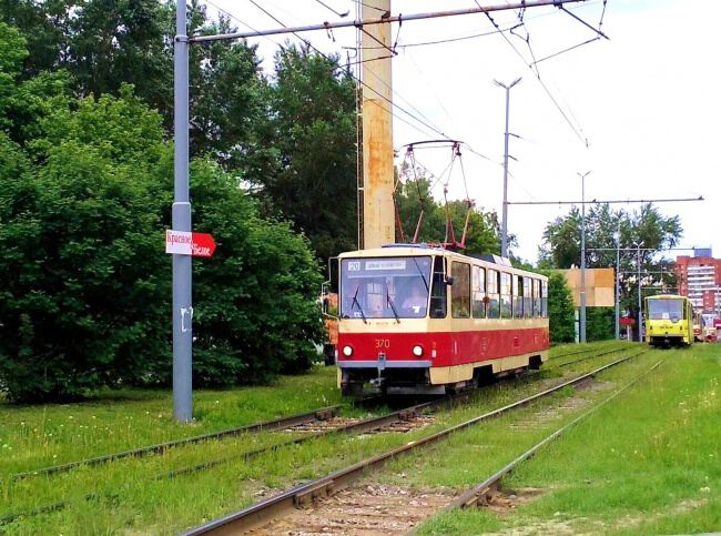 С трамваем по городу