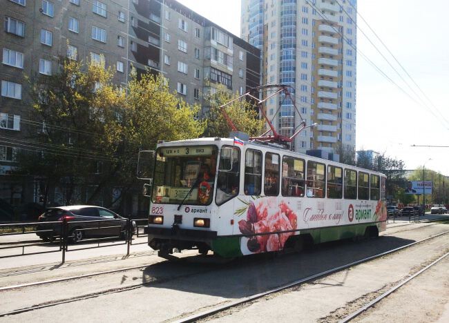 С трамваем по городу